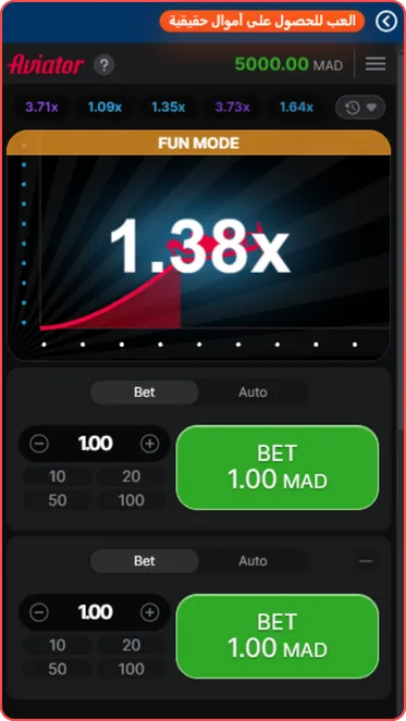 Mostbet APK طيار الرهان