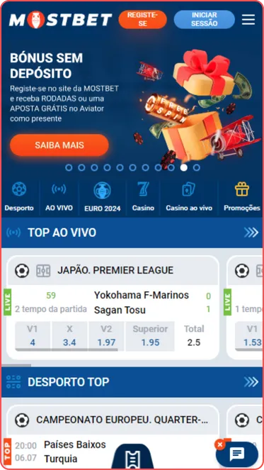 Mostbet App Esporte