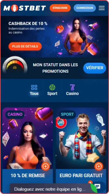 Application Mostbet Sport