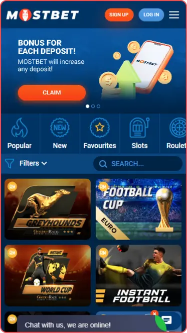 Mostbet Casino App Live