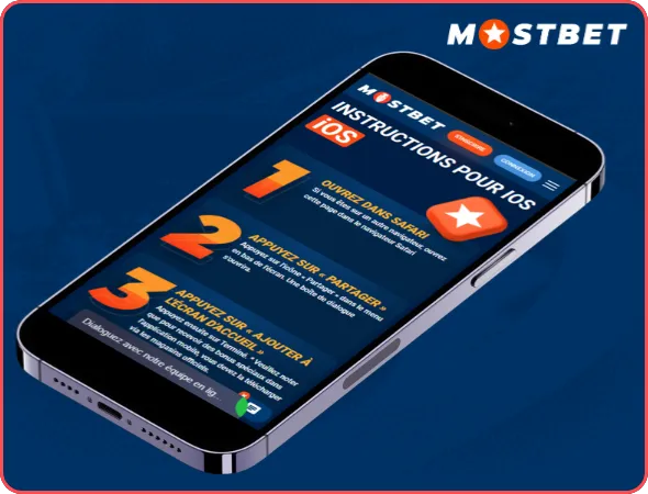 Mostbet téléchargement l'application iOS