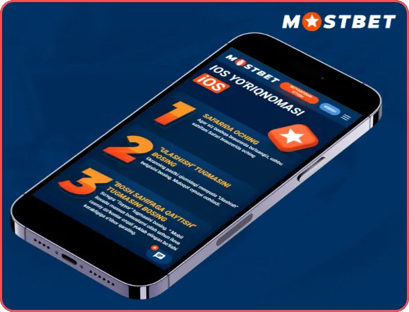 Mostbet iOS ilovasini yuklab